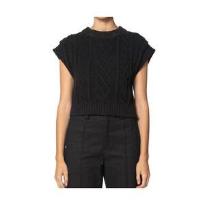 NEW CLEOBELLA gigi sweater vest in black